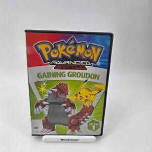 Pokemon Advanced Battle Gaining Groudon Volume 1 DVD VIZ Media 2006 NTSC
